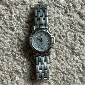 Coleman‎ women’s vintage silver bracelet watch one size measurements shown
